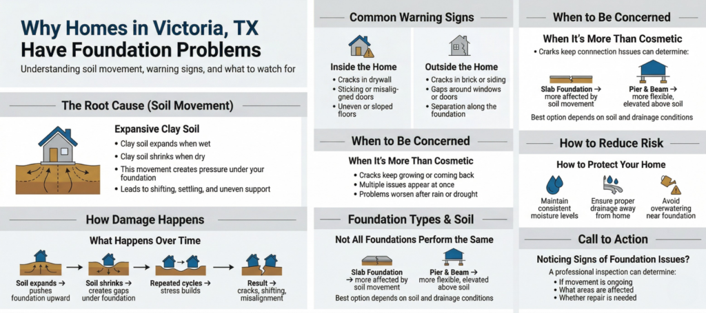 Do You Need Foundation Repair In Victoria, TX? | Hercules Foundation Repair